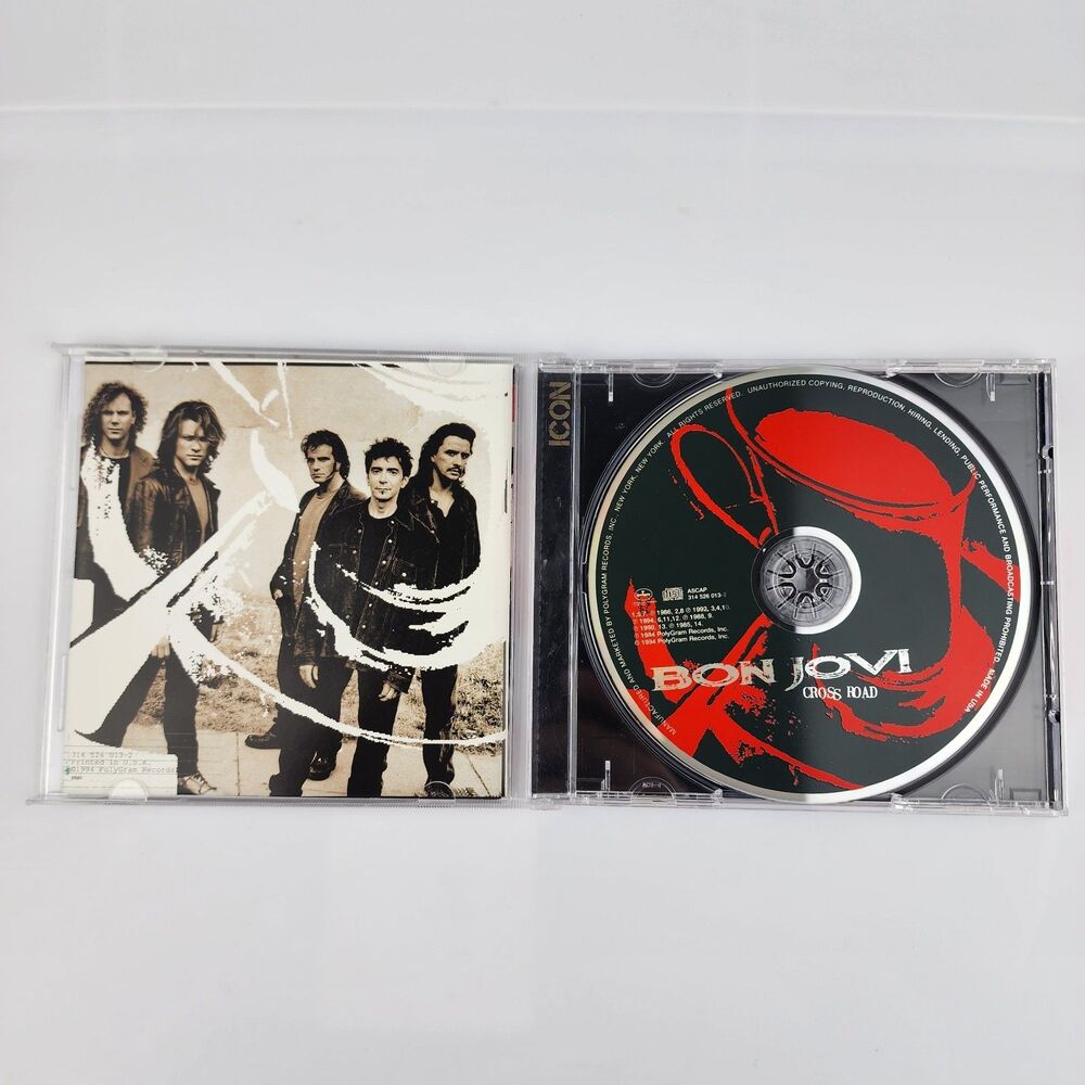 Cross Road: The Best of Bon Jovi by Bon Jovi (CD, 1994, Mercury) - Picture 2 of 10